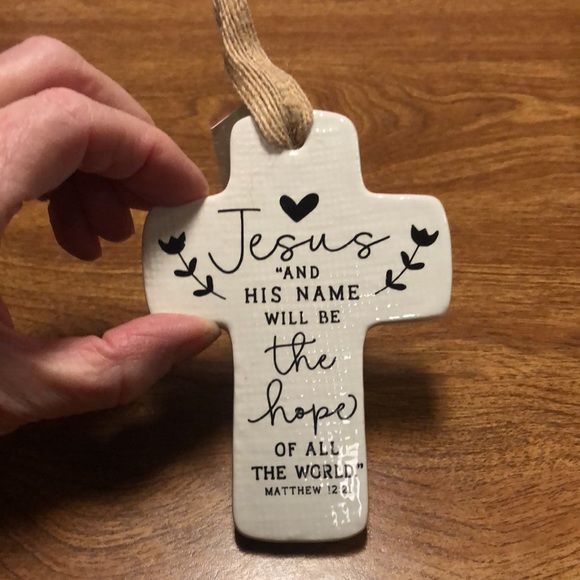 New Christmas 🎄 Ornament from Hobby weigh “Jesus” on it! - Picture 4 of 4